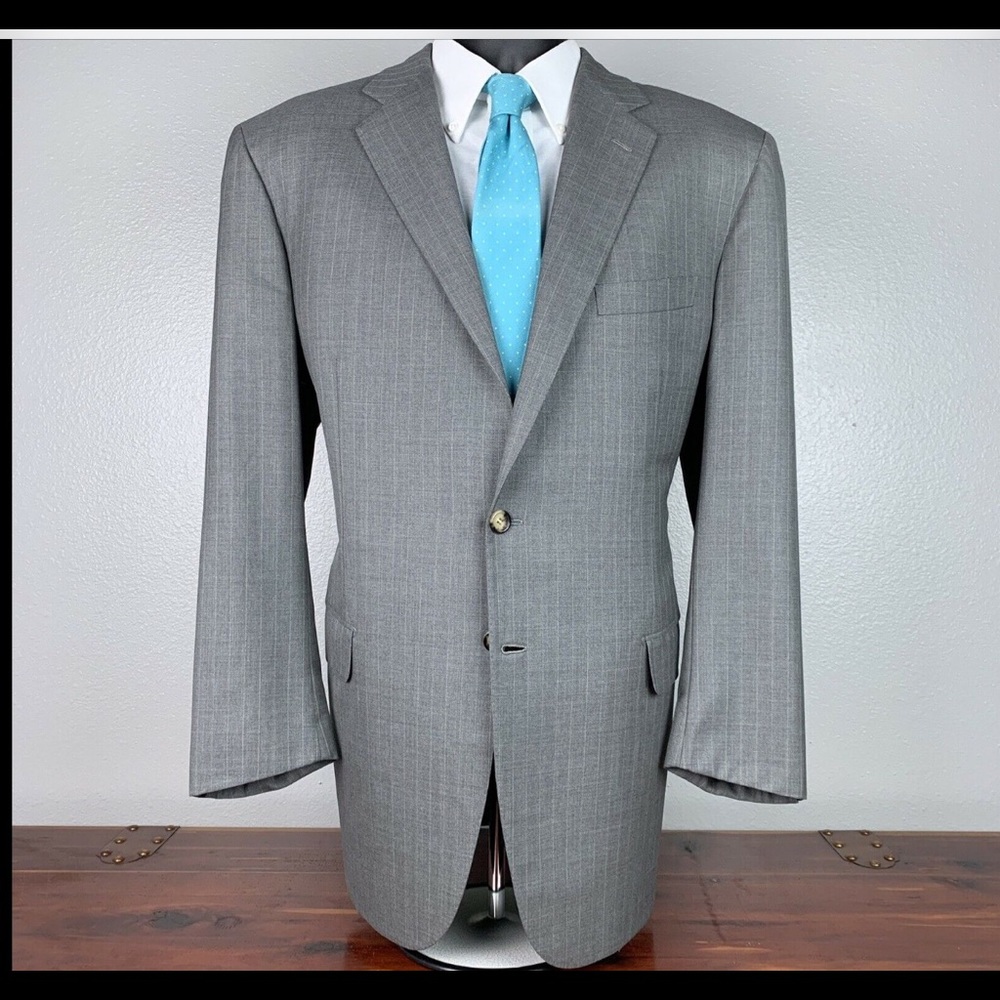 BRIONI SUPER 150S SPORT COAT 42R